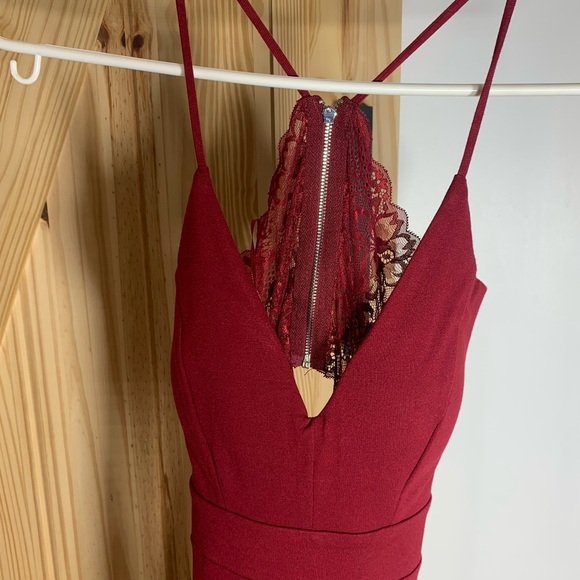 Lace Back Jumpsuit - Picture 5 of 6